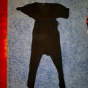 Black Maternity Jumpsuit